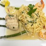 Rockfish Capri Scampi Sauce Special